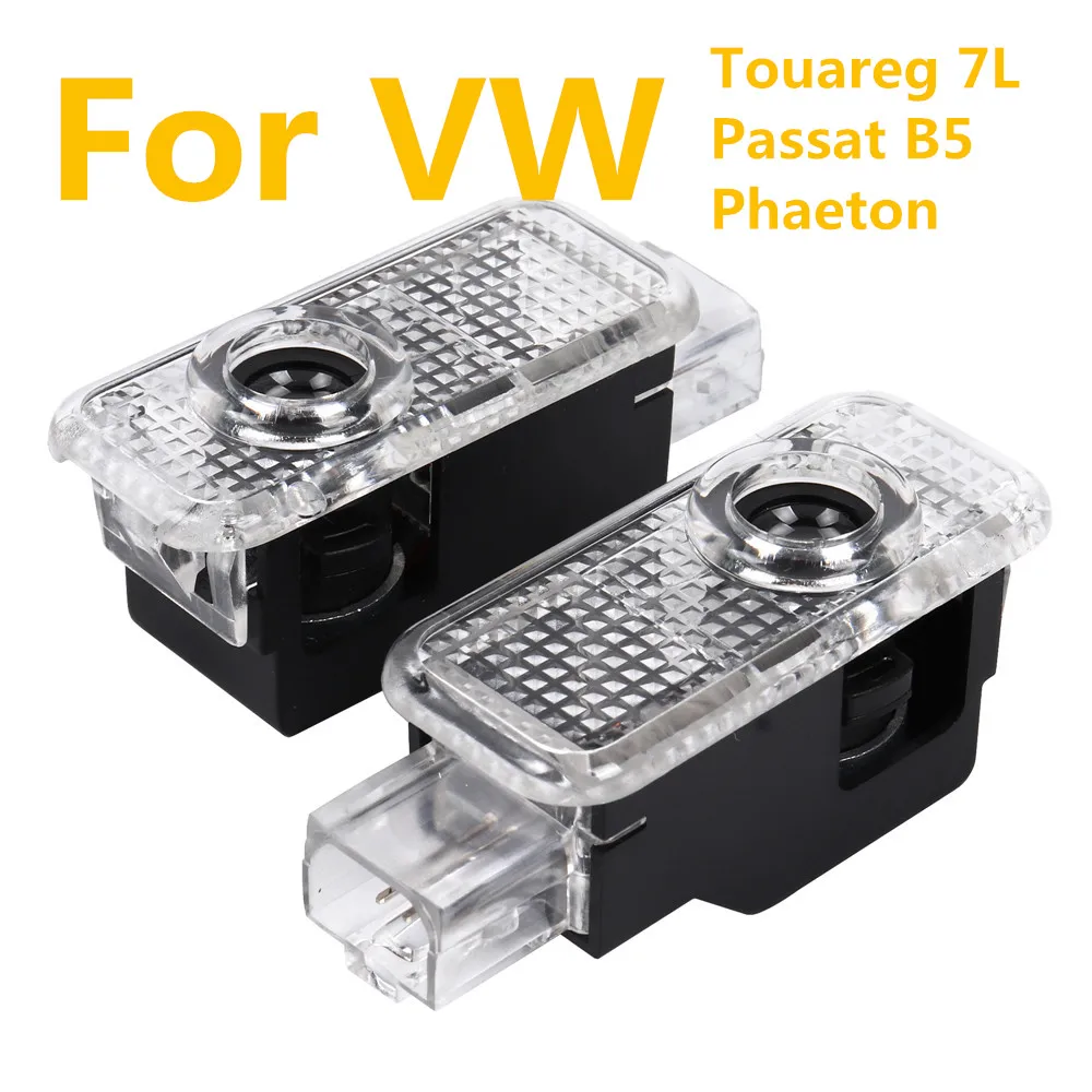 

2 шт., светодиодные лампы для дверей автомобиля VOLKSWAGEN VW Passat B5 B5.5 Touareg 7L Phaeton