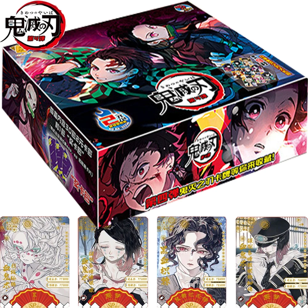 Карточка-усилитель для рассекающих демонов коробка аниме Kibutsuji Muzan игра битвы