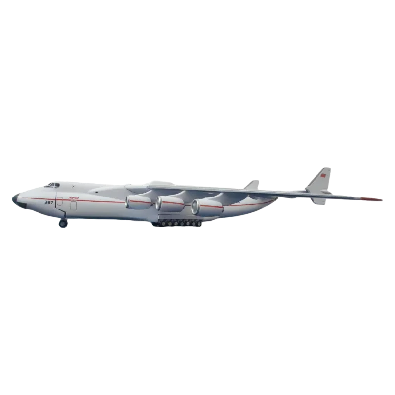 Модель транспортного самолета АН-225 советской компании Антонов (транспортный самолет Мечта), 31 см, из смолы, модель грузового самолета Буран, настольное украшение, коллекционный авиационный подарок. (art.: 3920dcd9494bd) - 3920dcd9494bd