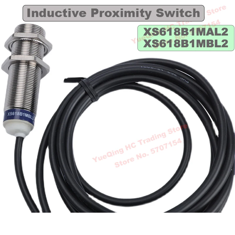 Индуктивный бесконтактный цилиндрический датчик Schneider Electric telemecсоник XS618B1MAL2 XS618B1MBL2