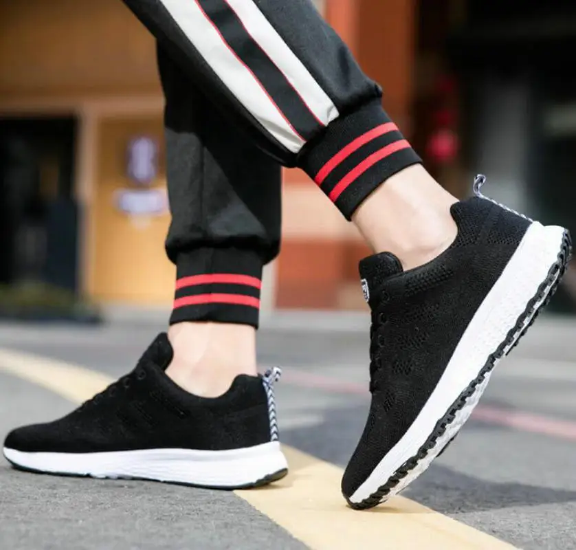 Fashion Breathable Walking Mesh Flat Cycling Shoes Women Casual Shoes Woman White Sneakers Women 2022 Tenis Feminino Female Shoe