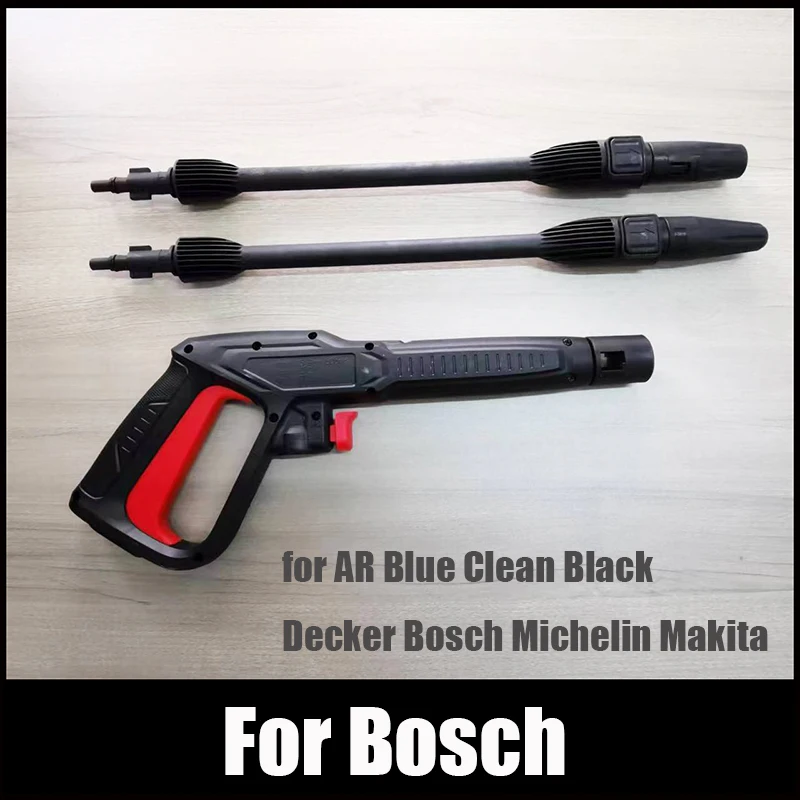 

High Pressure Washer Spray Gun Car Washer Jet Water Gun Spear Wand for Bosch Black Decker AR Blue Clean Makita Pressure Washer