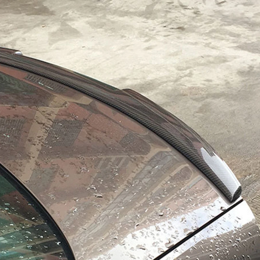 Для Audi A4 B8 B9 A5 A6 M4 2009-2016 Автомобильный задний спойлер на крышу, хвостовая наклейка из углеродного волокна, багажник, крыло, багажник, молдинг, декор багажника (art.: 3920d3263f752) - 3920d3263f752