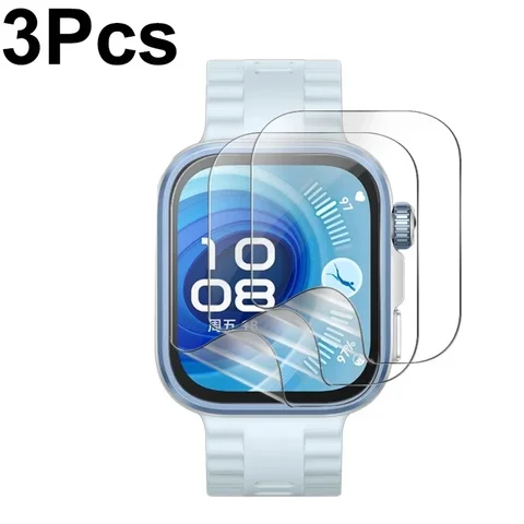 Мягкие защитные пленки для экрана Huawei Watch Fit4/Fit4 Pro HD, прозрачная гидрогелевая мягкая пленка, устойчивая к царапинам для Huawei Fit 4