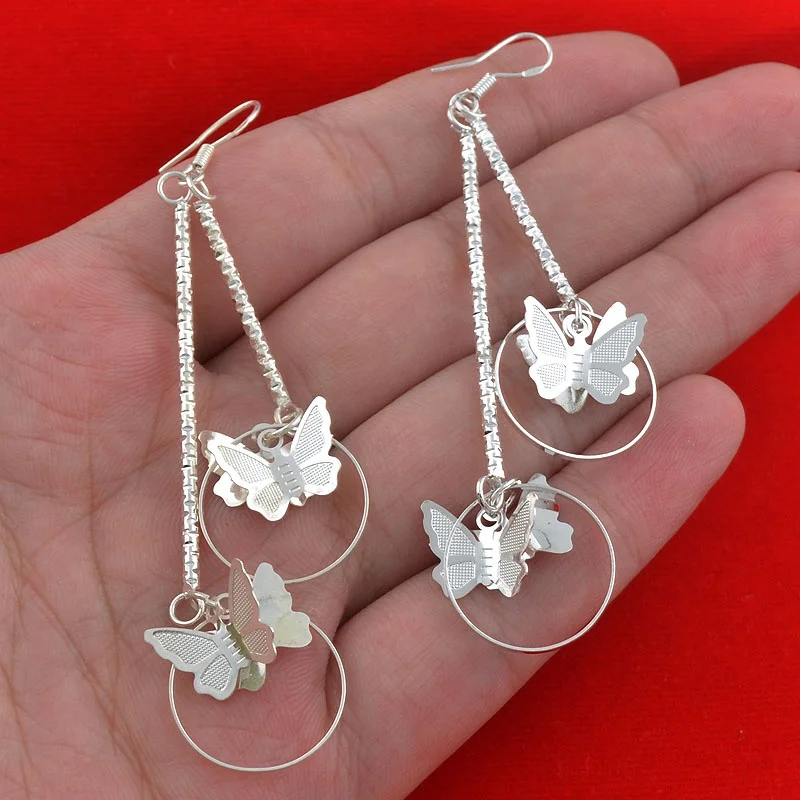 

ANGLANG Fashion Women Drop Dangle Huggie Hoop Earrings Micro Paved CZ Anniversary Birthday Fine Gift Daily Accessory