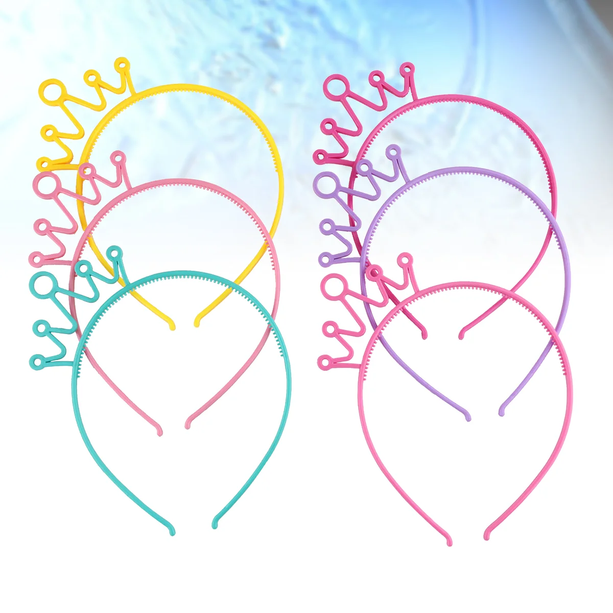 

Пластмассовые повязки на голову для маленьких девочек, 12 шт.