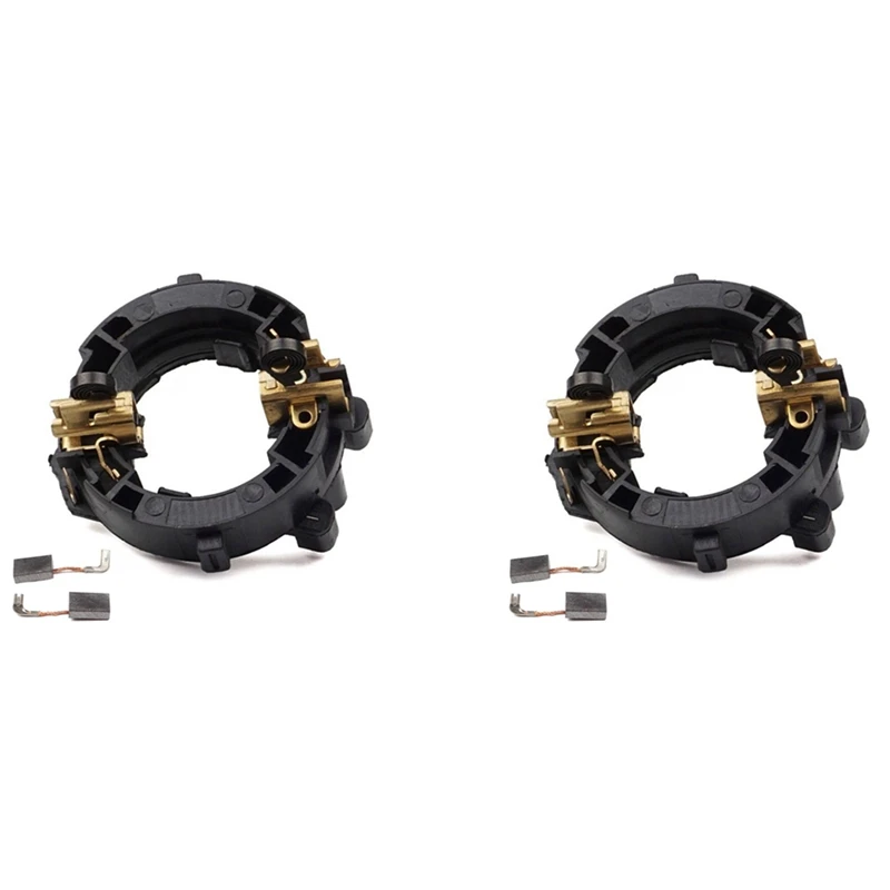 

2X Carbon Brush Holder With Brushes For Makita 2460 2470 HR2460 HR2470 HR2460F HR2470F Rotary Hammer Spare Part