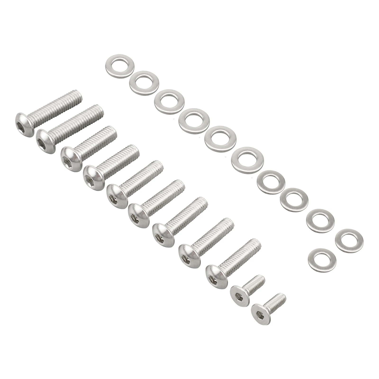 

ATV Banshee Front Brake Throttle Bolt Clutch Mounts Caps Screws Kit For Yamaha Banshee 350 YFZ350 Accessories 304 Stainless Stee