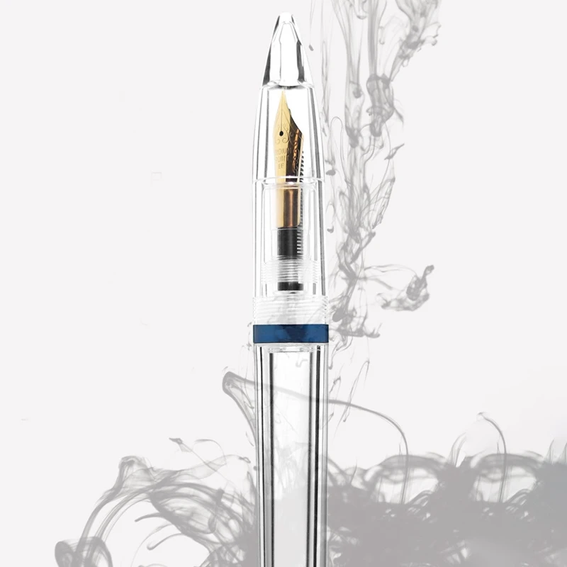 Перьевая ручка с пипеткой прозрачная наконечником 0 5 мм 2 шт.