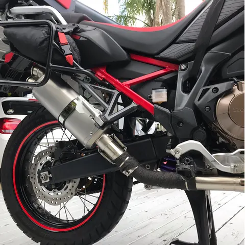 Система выхлопных газов для мотоцикла Espace Moto Slip On для Honda Crf1100 Crf1100L Africa Twin Exhausts 2020 2021 2022