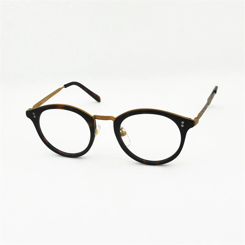 

ETW-06200 Optical Eyeglasses For Men Women Retro Style Anti-Blue Light Lens Plate Plank Full Frame With Box