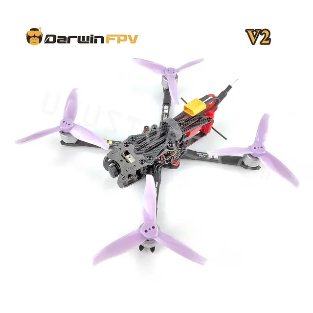 DarwinFPV Baby Ape Pro V2 3 inch 2-3S FPV Racing RC Drone PNP Quadcopter F4 FC 15A AIO ESC 1104 Motor 5.8G VTX Caddx Ant Camera 2