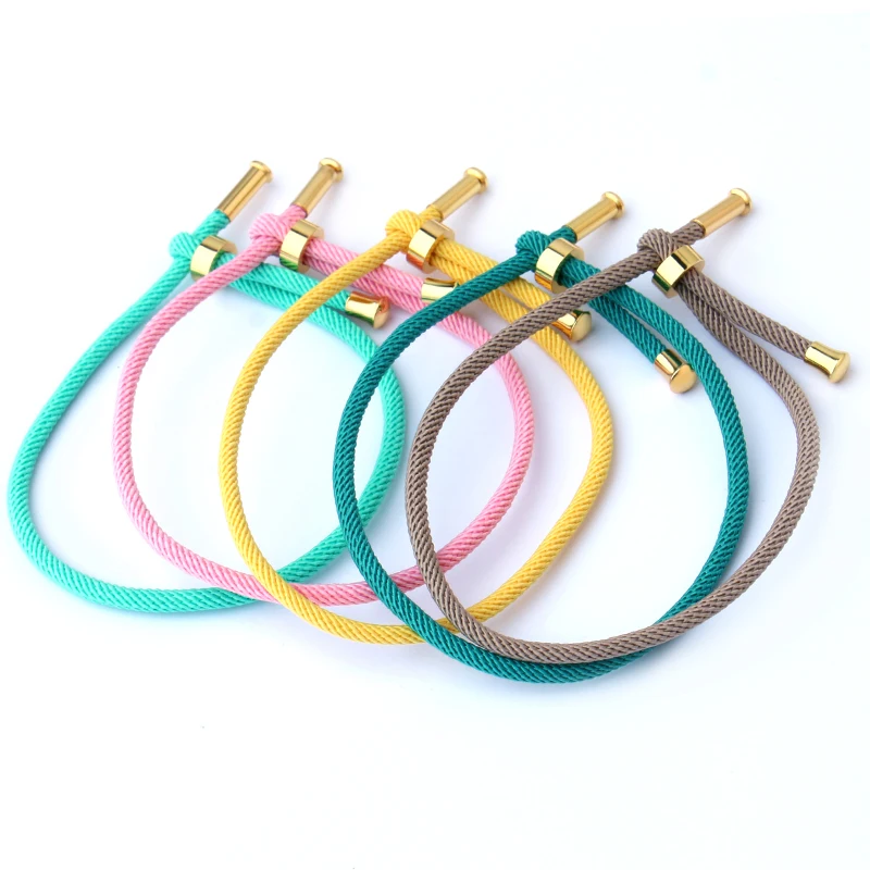 2020 Fashion 20 Colors Creative Thread Bracelet Lucky Red Green Handmade Chain Rope Couples Woman Men Jewelry Making |