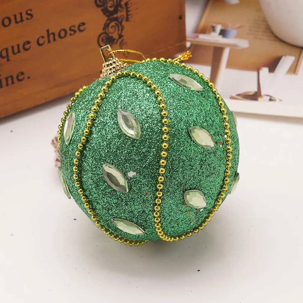 Рождественские шары украшения для рождественской елки подвесные елочные