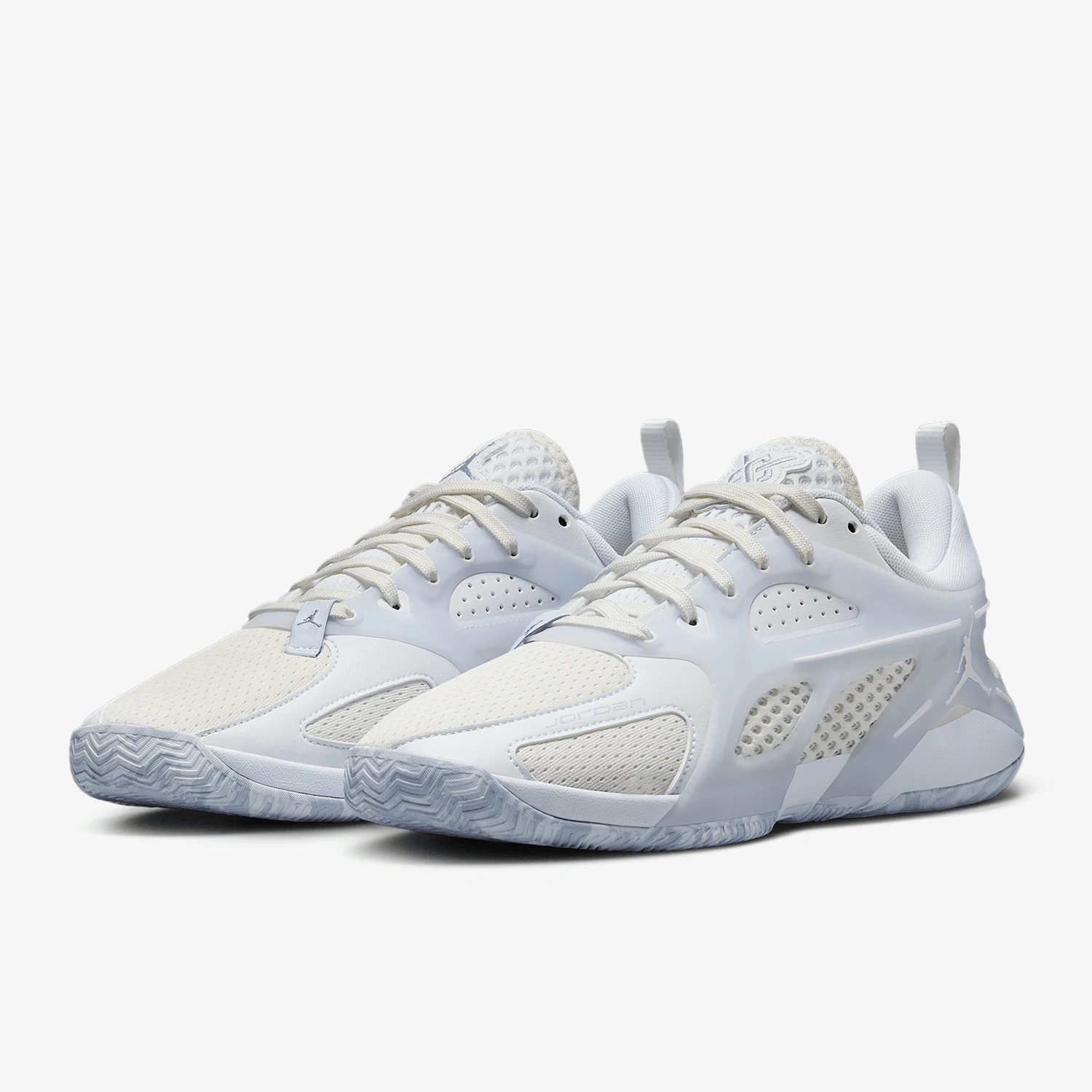 Фото Официальные баскетбольные кроссовки Nike JORDAN унисекс, прочные дышащие низкие кеды HV4059-101 №1