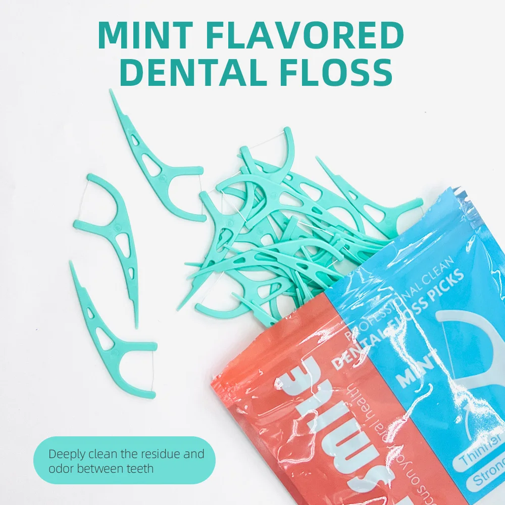 Стоматологические Палочки RIMI SMIILE С Мятными Пакетами — Упаковка 90/270/450 Шт.