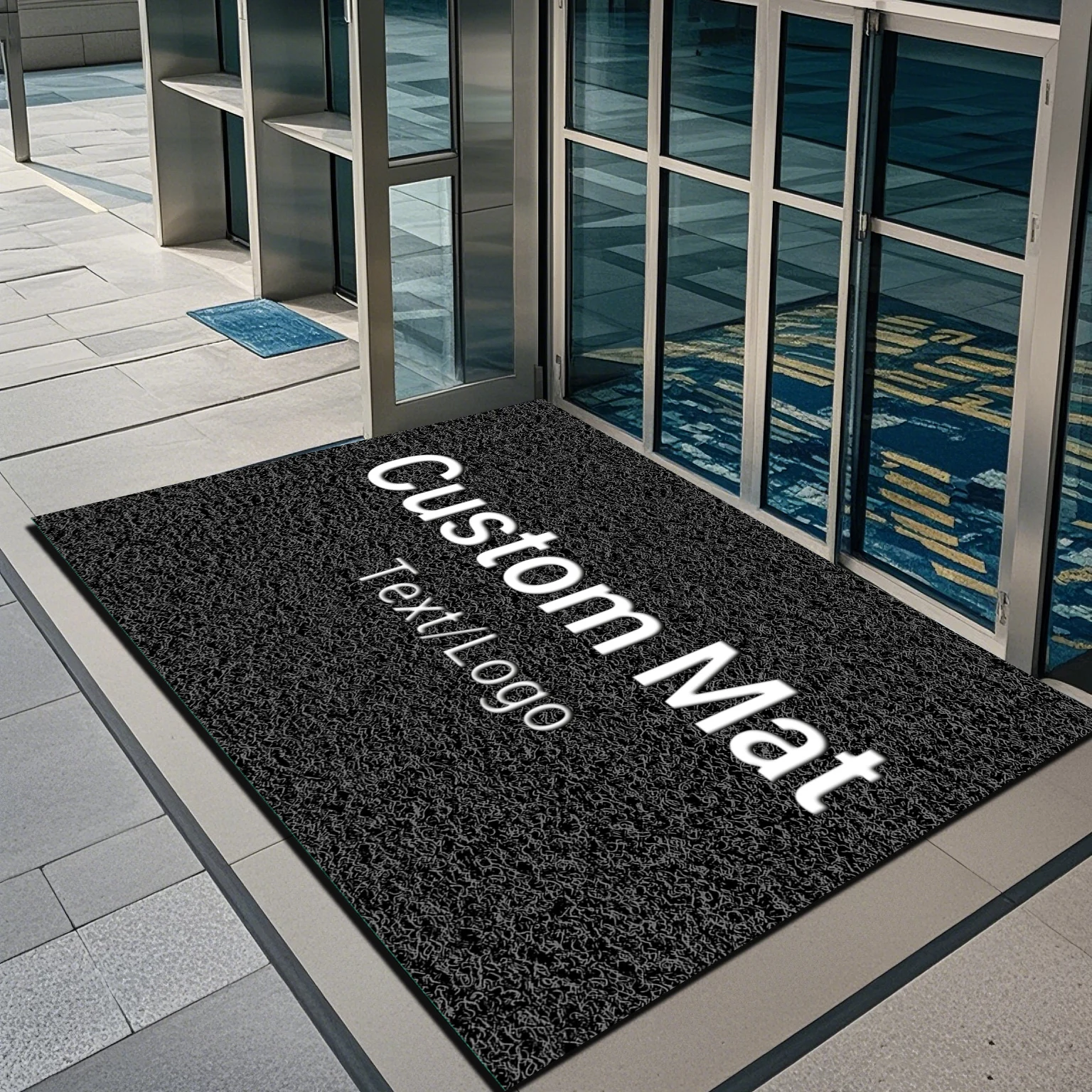 Персонализированный противоскользящий водонепроницаемый коврик из ПВХ