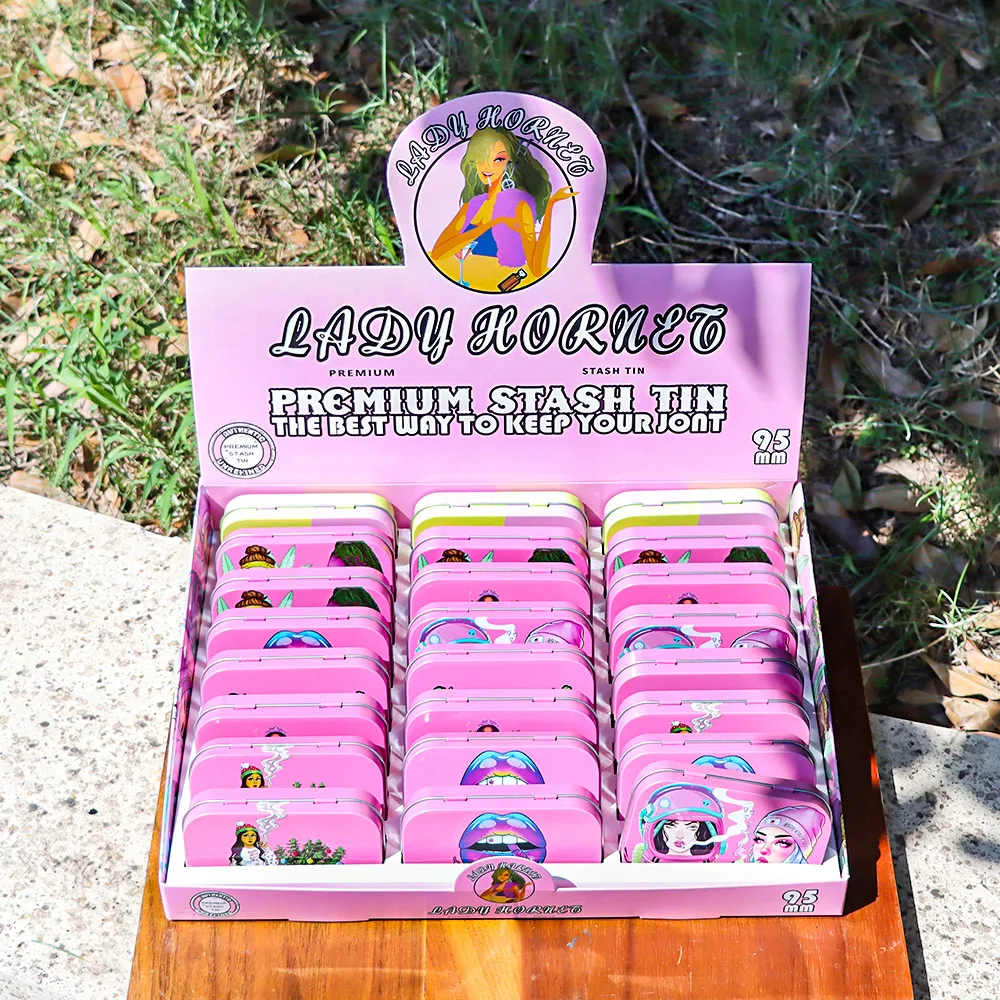 

LADY HORNET Stash Jar Portable Metal Case Accessories
