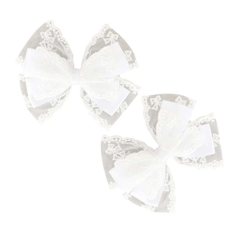 Многослойная лента с бантом заколка для волос косы шпилька девочек кемпинговой