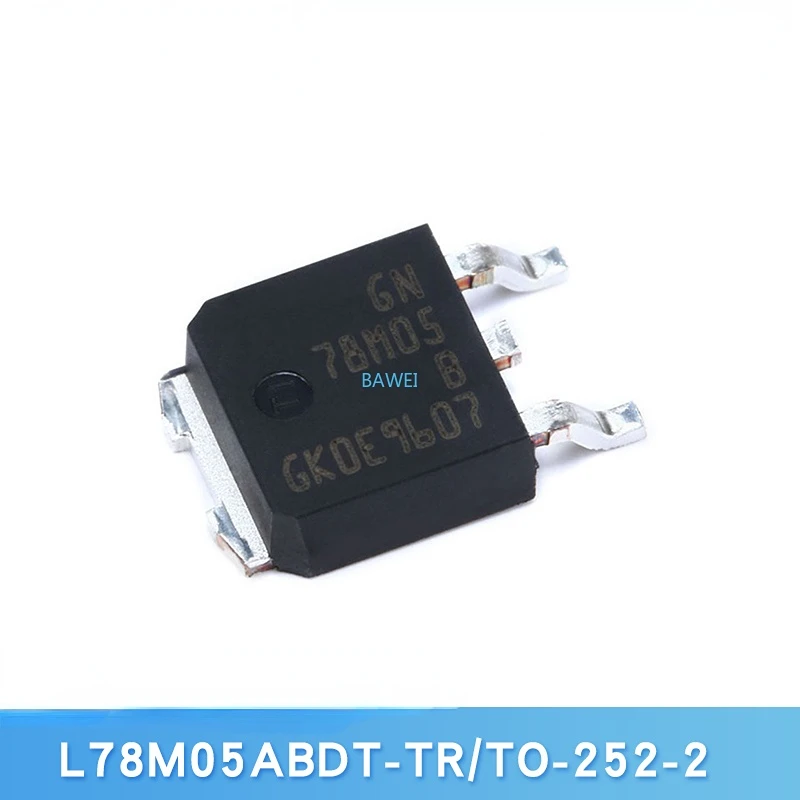 

Original genuine patch L78M05ABDT-TR TO-252-2 fixed chip linear regulator (5PCS)