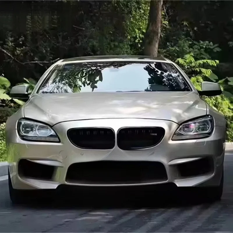 Фото Для BMW 6 серии F12 F13: Новый модифицированный обвес в стиле M6 — задний бампер, передний бампер, крылья, боковые пороги, диффузор, выхлопная труба №2