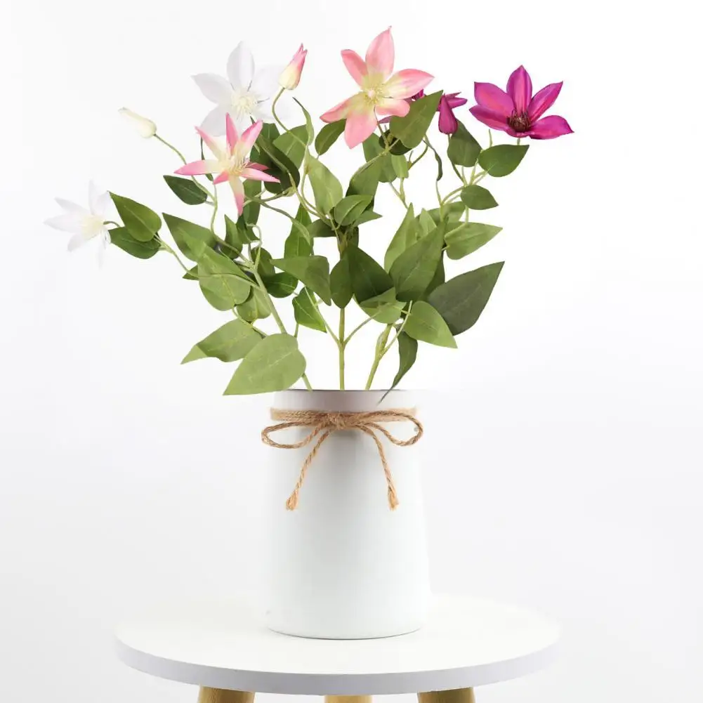 

No Withering Artificial Flower Vivid Decorative Bouquet Arrangement Simulation Lotus Balcony Decor