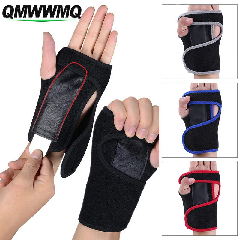 1 пара поддержки запястья QMWWMQ, фиксатор запястья для кистевого туннеля, регулируемый спортивный фиксатор запястья для тендинита, растяжения, артрита