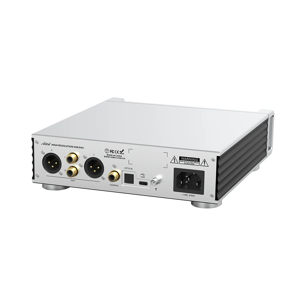 Bluetooth LDAC MQA-CD Audio DAC Sabaj A20d 2022 версия ES9038PRO OPA1612 XU216 Apt-XHD XLR RCA DSD512 поддержка наушников |