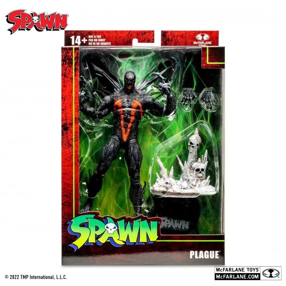 

In Stock Original Mcfarlane Toys -Dc Multiverse Spawn's Universe Plague Action Figure 7" Collectible Figure