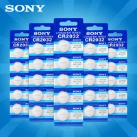 sony 25pcs cr2032 3v button cell coin batteries for watch computer remote toy 5004lc dl2032 ecr2032 lithium battery single use