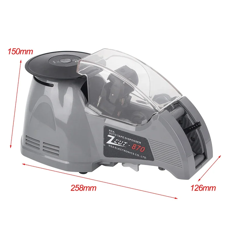 ZCUT-870 Практичная упаковочная машина 220 В ширина 3–25 мм для резки ленты настольный