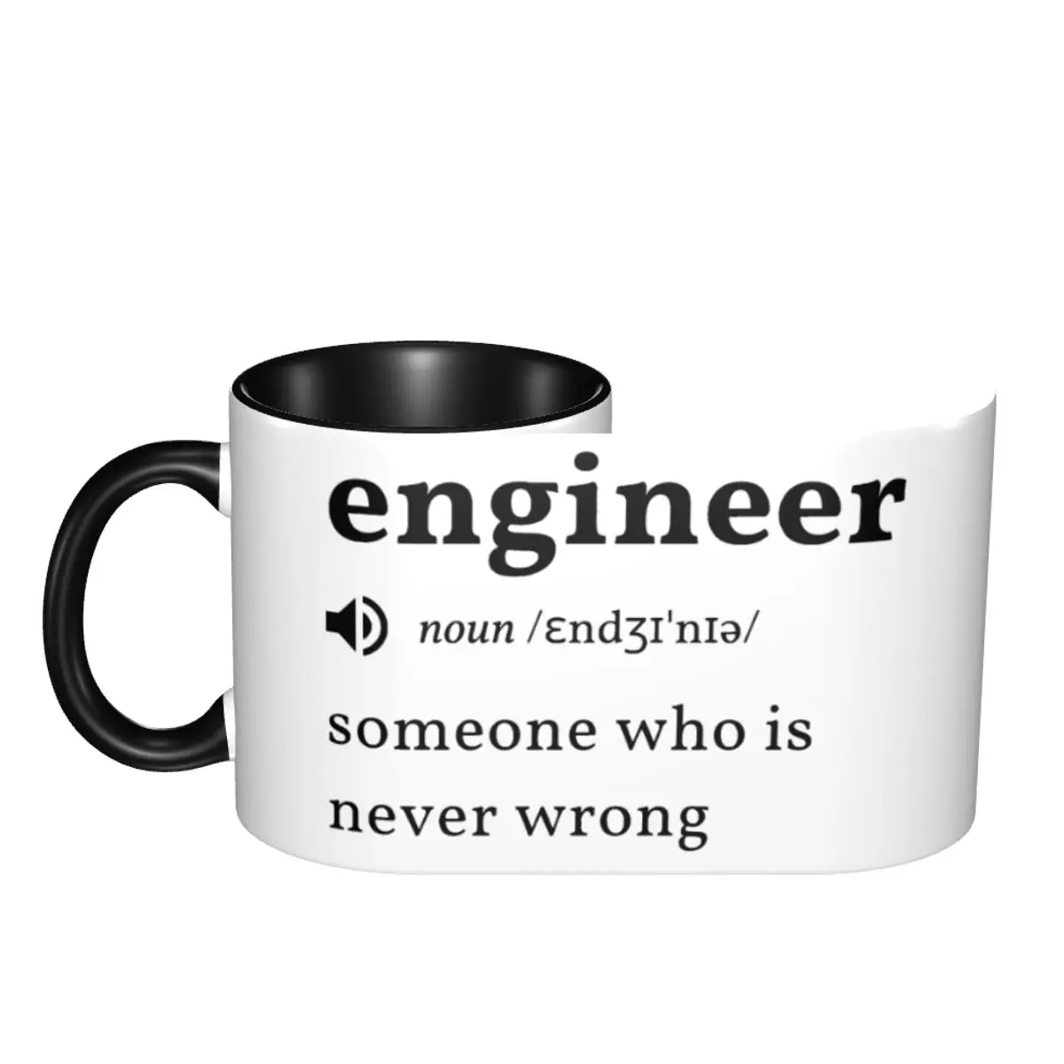 

Engineer Definition Funny Hot Sale Cups Mugs Print Mugs Sarcastic tea cups