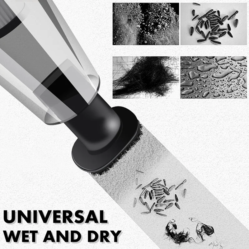 Автомобильный беспроводной пылесос 8000 ПА 120 Вт Электрический автомобильный для