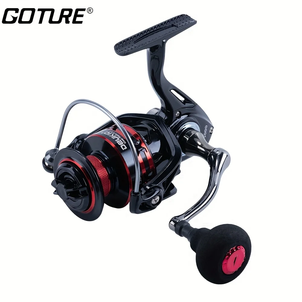 Фото Рыболовная катушка FS Spinning серий 2000/3000/5000, металлическая ручка, рукоятка из EVA, сменная левая/правая рукоятка, рыболовные снасти №1
