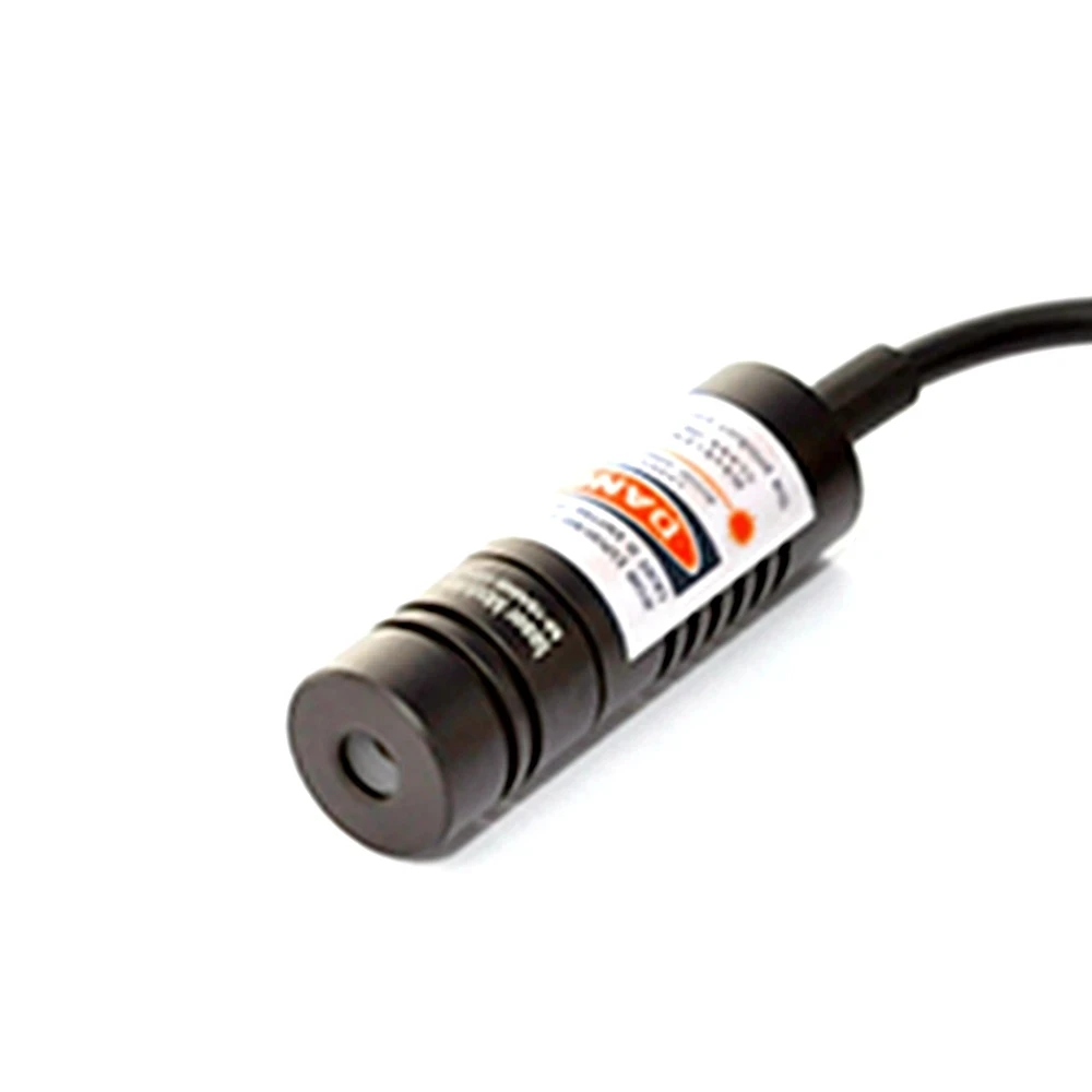 Промышленный фокусируемый 650 нм 10 МВт красный лазерный диодный точечный модуль 14