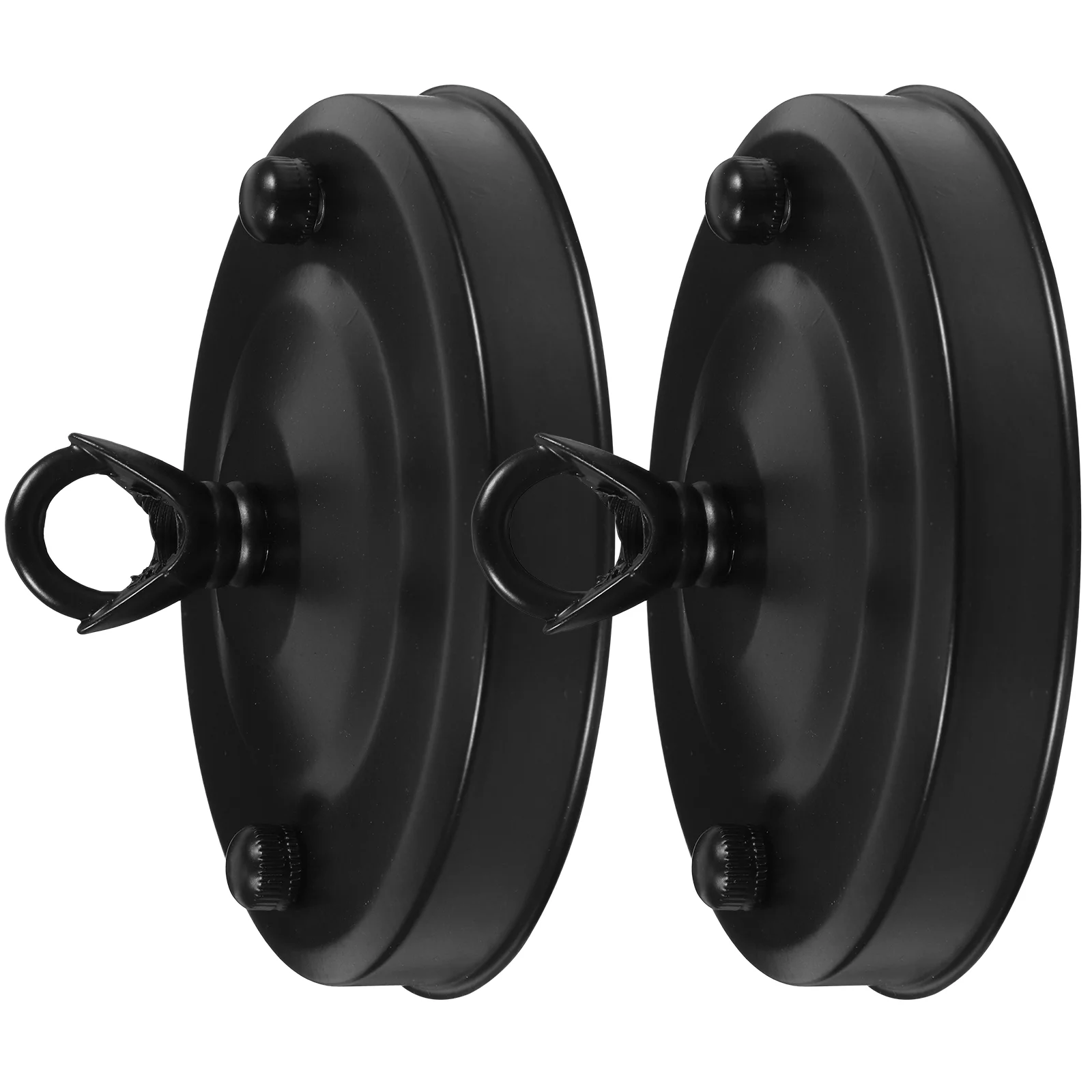 

2 Pcs Metal Hardware For Chandelier Ceiling Light Plate Fixture Parts Vintage Lamp Shades Canopy Mount Pendant Kit Iron Cover