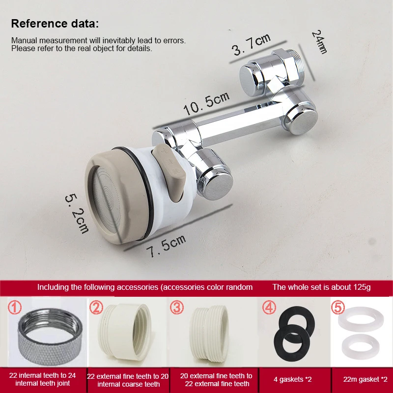 

Универсальный удлинитель смесителя для раковины с защитой от брызг, поворот на 360 градусов, механическая Насадка для воды, удлинитель для кухонного смесителя, аэратор