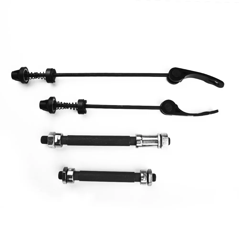 

Hot Sale HUB AXLE Release Lever Replacement Accessories Front Parts Rear Steel About 300g Black AXLE Bicycle Bike