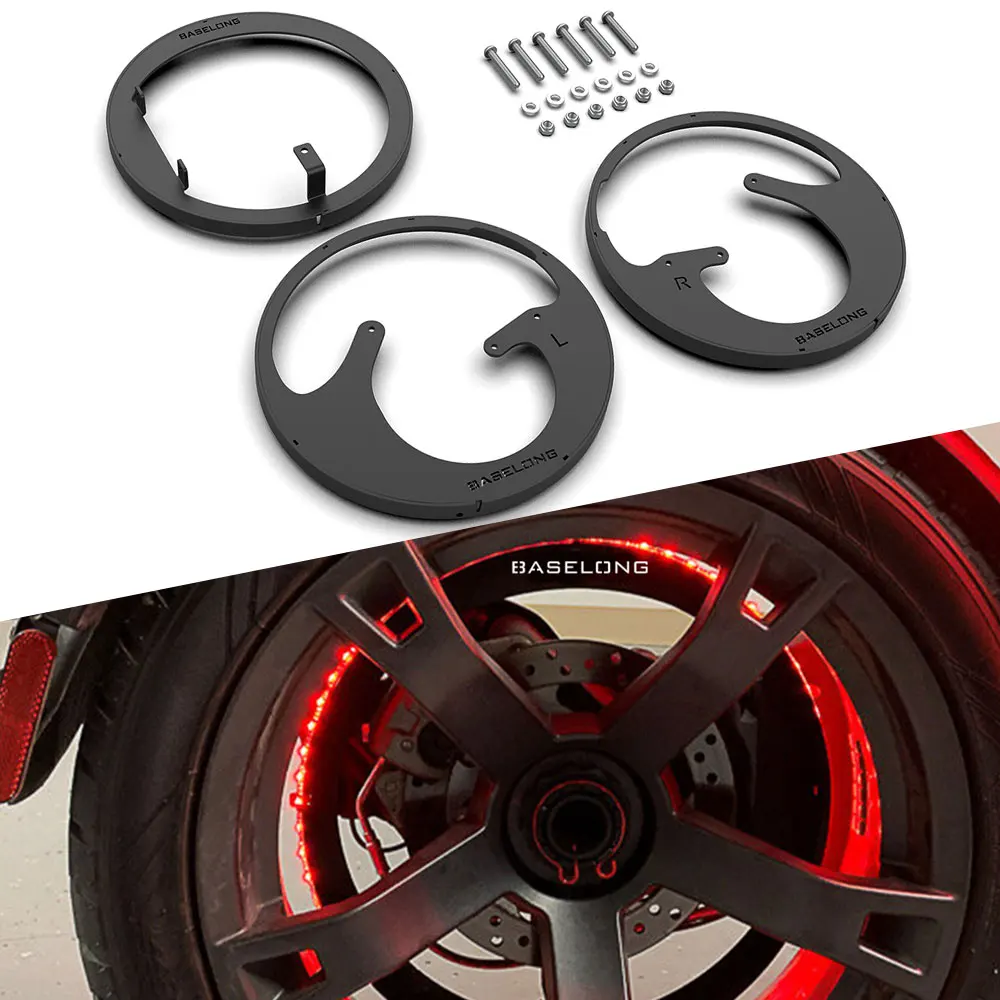 Для Can-Am Ryker Rally Edition 900 2019-2023 светодиоды колесо с порошковым покрытием комплект