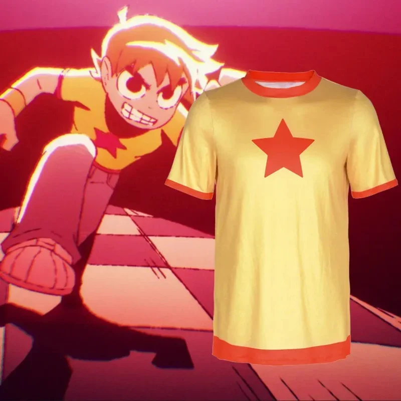 Костюм Скотта Пилигрима Takes Off Скотт Косплей Пилигрим Куртка для Мужчин Пальто