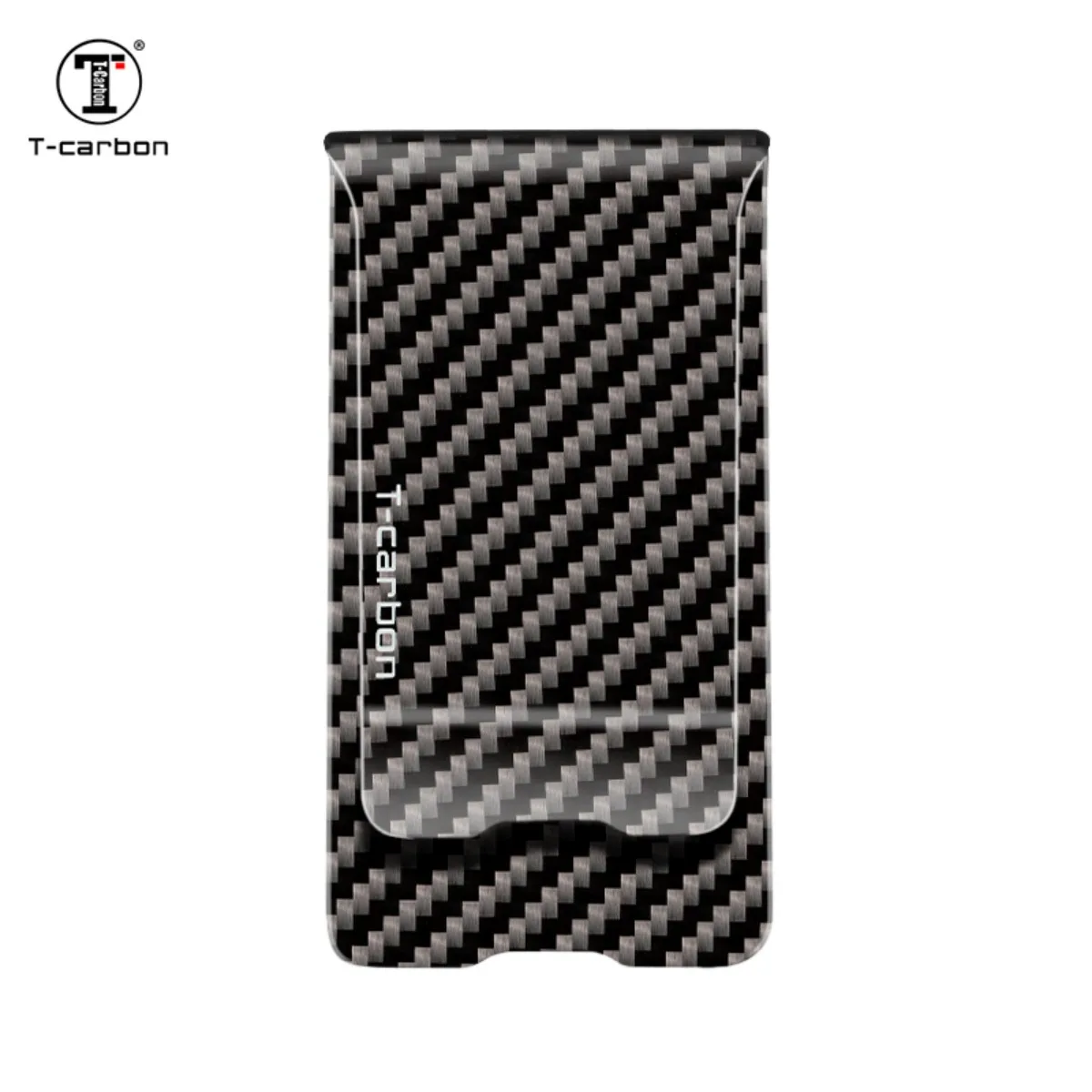 

Carbon Fiber Glossy Black Texture Wallet Purse Money Clip Pocket Business Credit Card Cash Holder Wallet