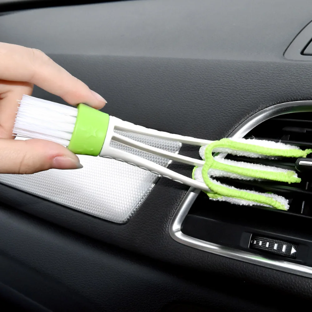 Car Vent Slit Cleaner Remover Brush Dusting brush For Lada granta vesta kalina priora niva xray largus Opel Astra H G J zafira |