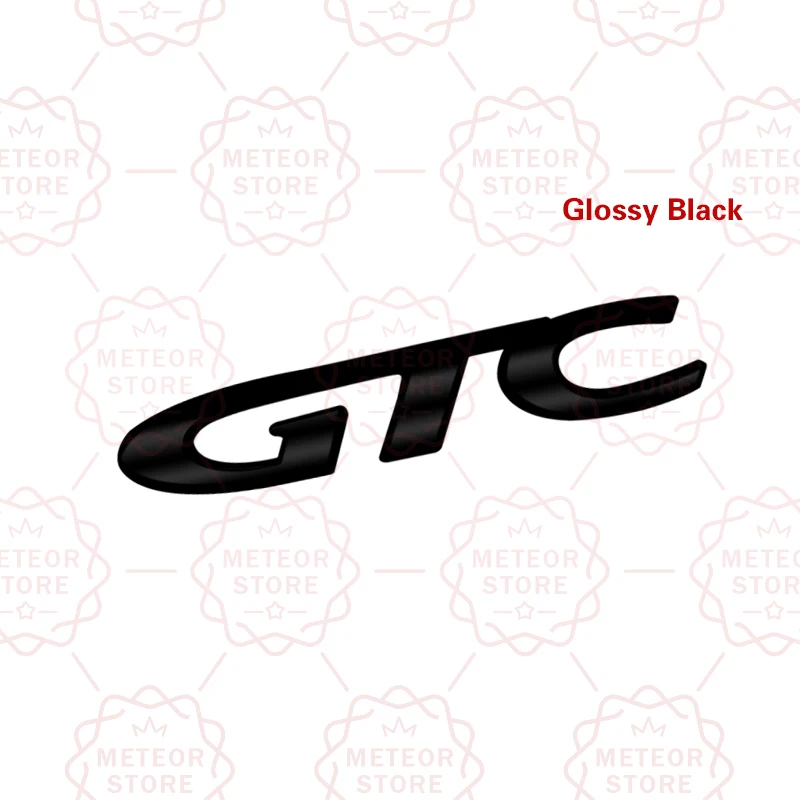

Автомобильная табличка GTC, металлический значок для радиатора, задняя наклейка, эмблема для Opel Zafira Mokka Antara Insignia Movano Rocks VXR GSI