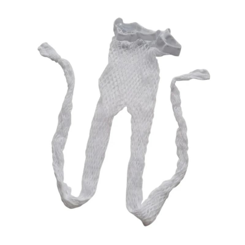 Luminous Fishnet Stockings for Moving One-pieces Mesh Leggings Tights High Waist Perspective Glow In The Dark Lingerie