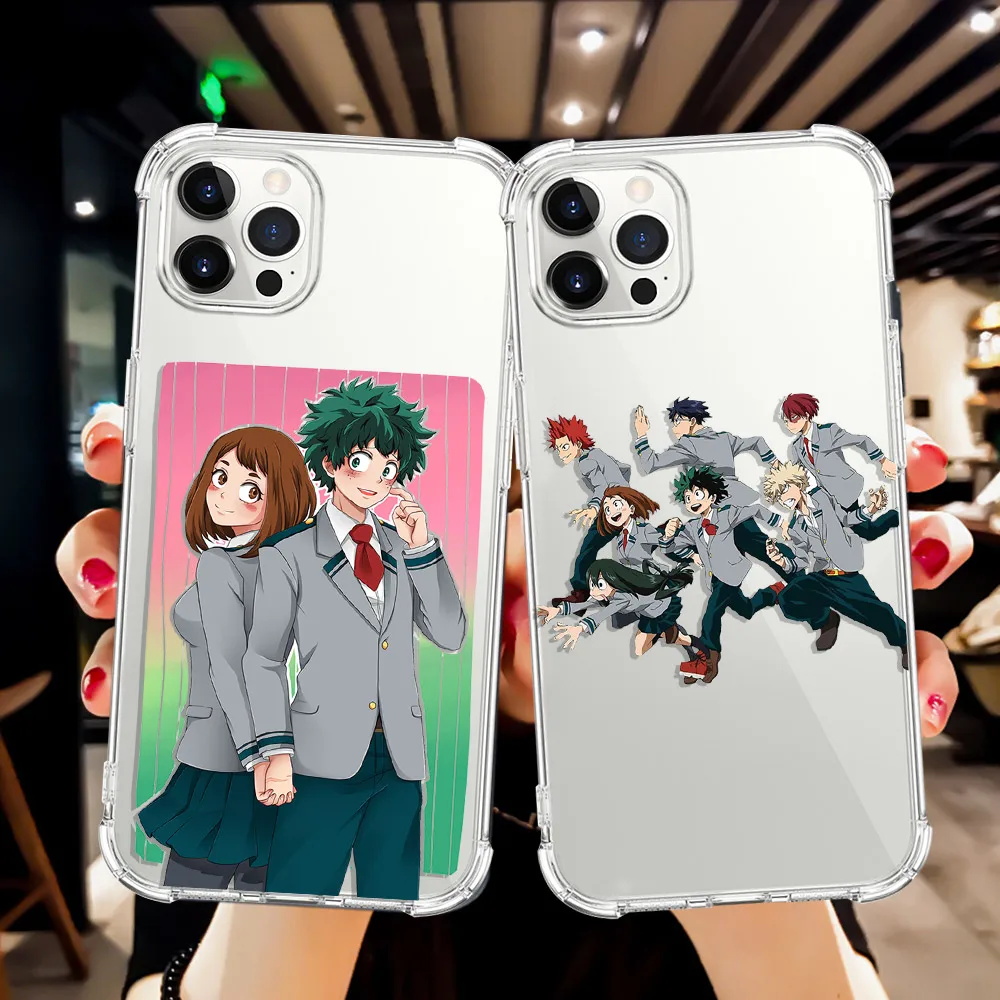 

My Hero Academia Comics For IPhone 14 13 12 Pro Max Case For IPhone 11 Pro 7 8 Plus Min XS X XR SE 2020 2022 Protection Fundas