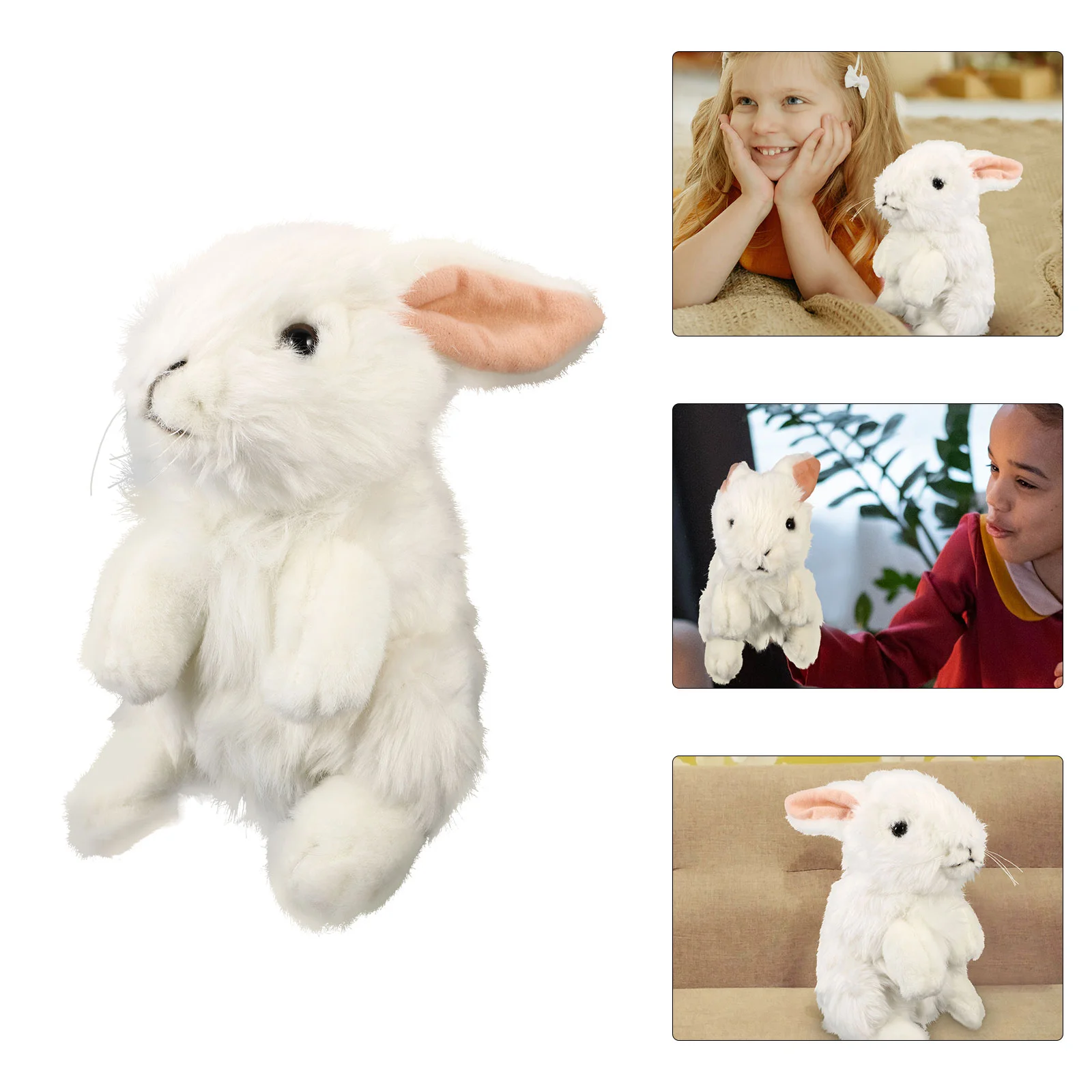 

Decrotive Pillows Animal Plush Baby Stuffed Filling Animals For Kids Pp Cotton Rabbit Shaped Child Kids Gift Babies