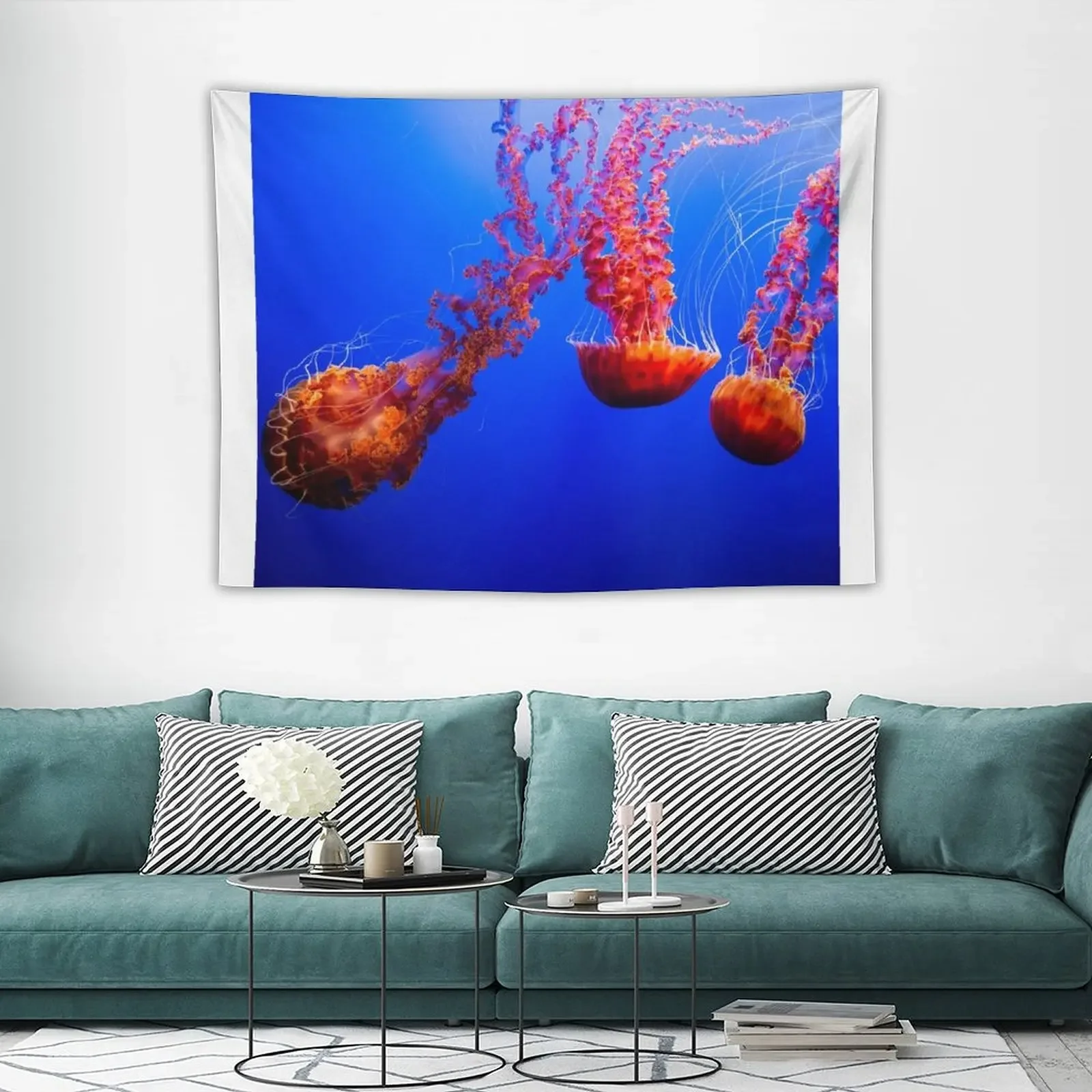 Медуза в глубокой природе скандинавский Декор для дома гриб Настенный декор