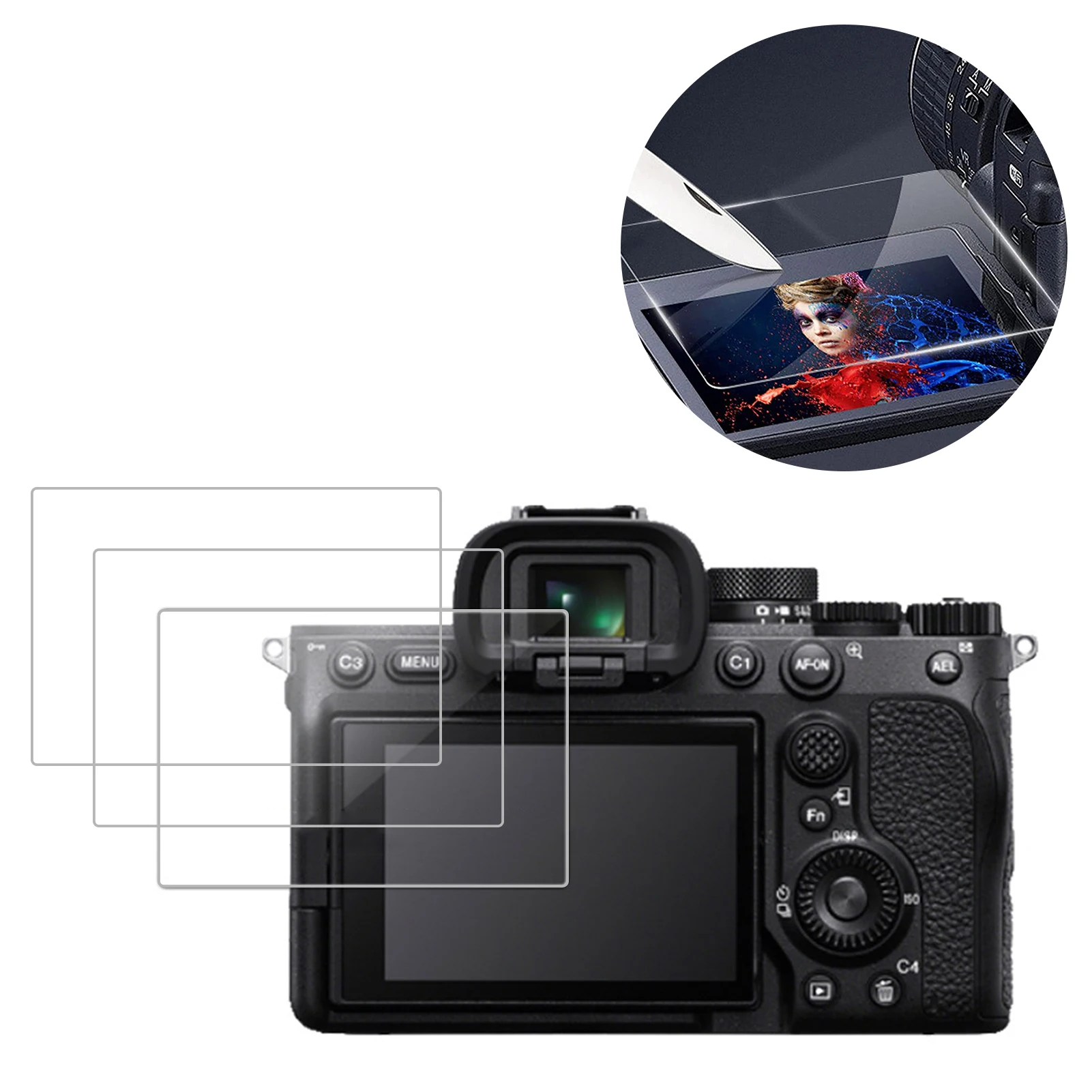 

Защитное стекло для ЖК-дисплея SonyAlpha A7IV/A7M4/A74 9H 0,3 мм