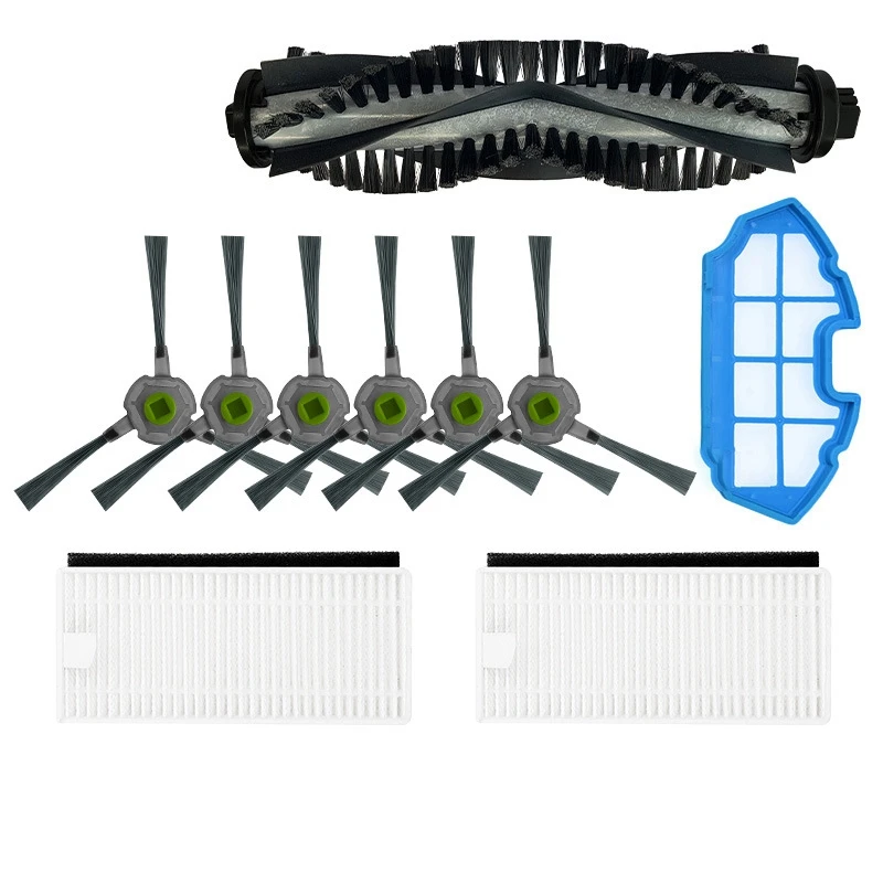 

Фильтры, основная роликовая щетка, боковые щетки для MOOSOO MT 720 MT710 MT501 пылесос для уборки, аксессуары, детали