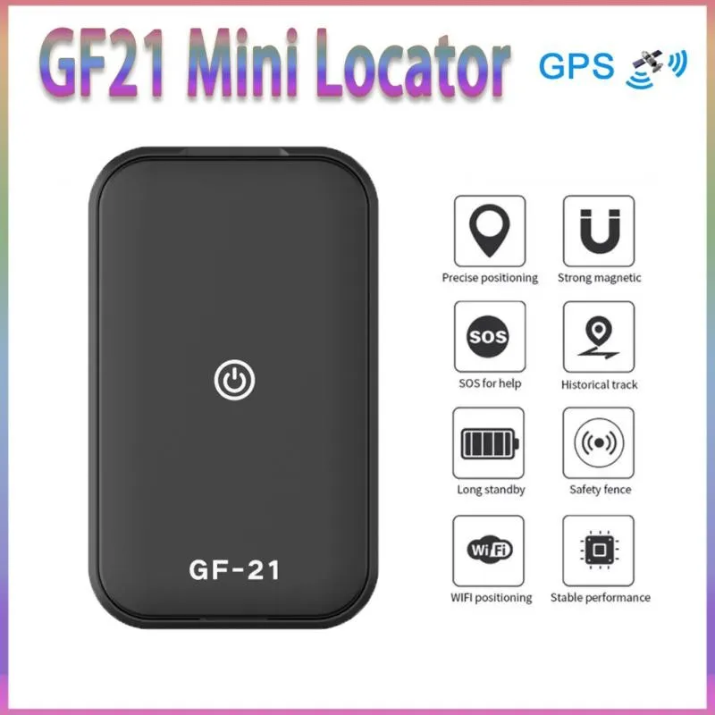 

GF21 автомобильный мини GPS-трекер в реальном времени, устройство против потери, голосовое управление, локатор записи, микрофон высокой четкости, Wi-Fi + LBS + GPS